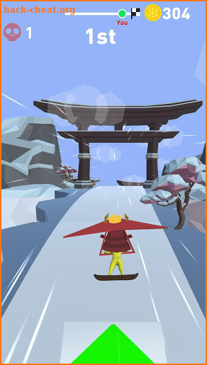 Snowboard Race 3D screenshot