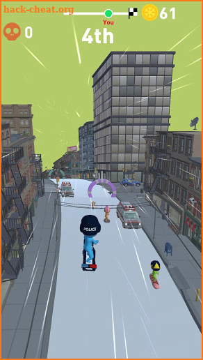 Snowboard Race 3D screenshot