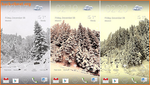 Snowfall 360° Live Wallpaper screenshot