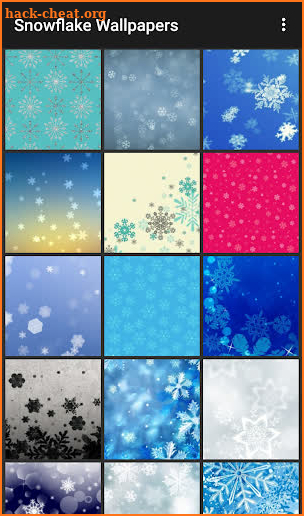 Snowflake Wallpapers screenshot