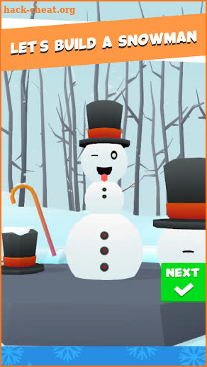 Snowman 3D screenshot