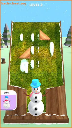 Snowman Puzzle 3D screenshot