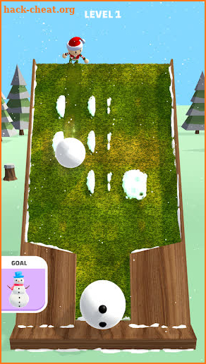 Snowman Puzzle 3D screenshot