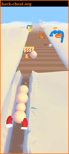 Snowman Run screenshot