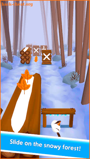 Snowman Rush: Frozen run screenshot