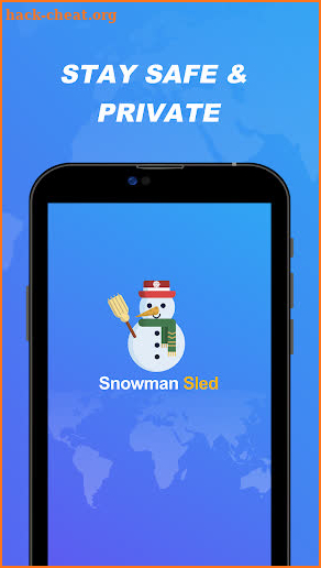Snowman Sled screenshot