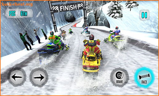 Snowmobile Trail Winter Sports screenshot