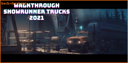 SnowRunner Trucks Guide Game screenshot