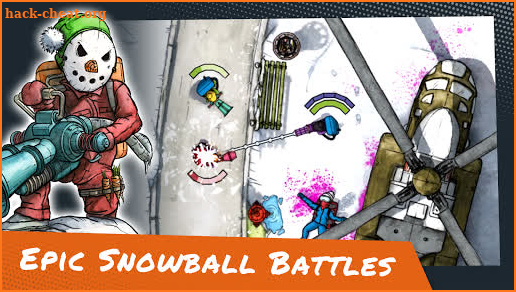 Snowsted Royale - Arcade Multiplayer 2D Shooter screenshot