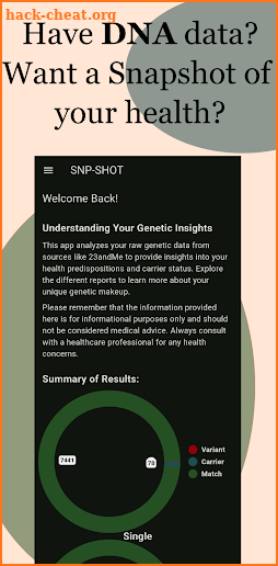 SNP Shot screenshot