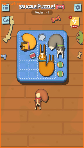 Snuggle Puzzle: Dogs Edition screenshot
