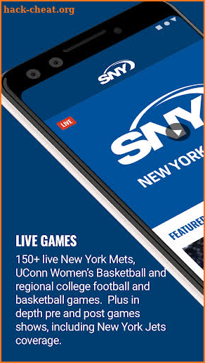 SNY: Stream Live NY Sports screenshot
