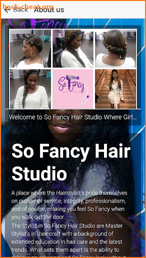 So Fancy Hair Studio | Hair Studio | Hair Salon screenshot