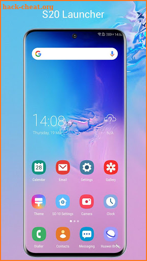 SO S20 Launcher for Galaxy S,S10/S9/S8 Theme,No Ad screenshot