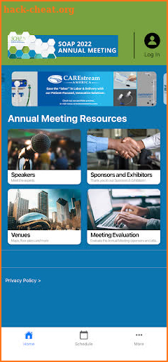 SOAP 2022 Annual Meeting screenshot