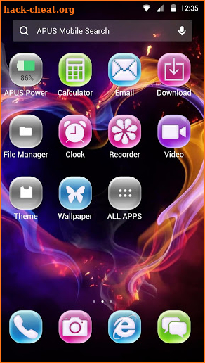 SOAP-APUS Launcher theme screenshot