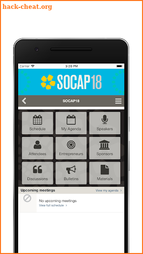 SOCAP18 screenshot