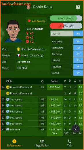 Soccer Agent screenshot