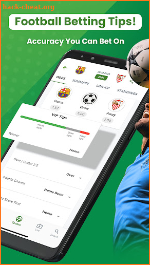 Soccer Betting Tips - Scouter screenshot