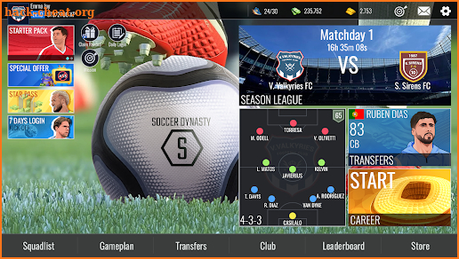 Soccer Dynasty: Club Manager screenshot