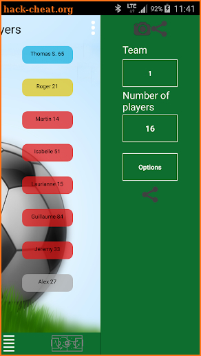 Soccer Lineup Manager screenshot