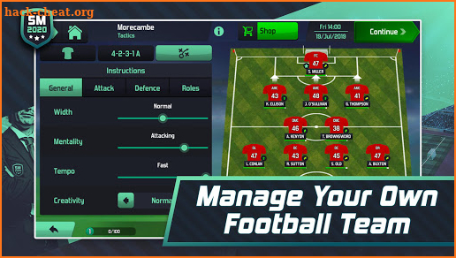 Soccer Manager 2020 - Top Football Management Game screenshot