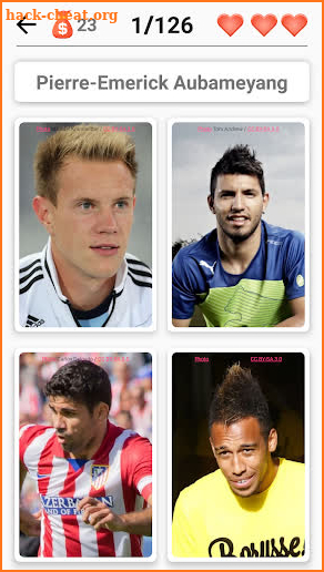 Soccer players - quiz about famous players! screenshot