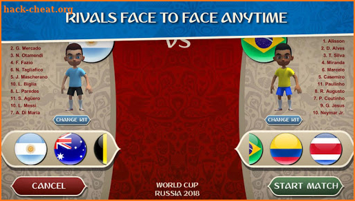 Soccer World Cup screenshot