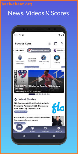 Soccer Xtra screenshot