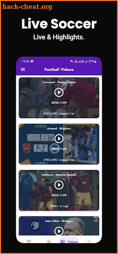 Soccerlyf Football Live Score screenshot
