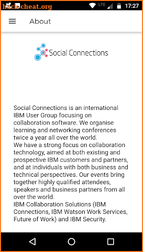 Social Connections screenshot