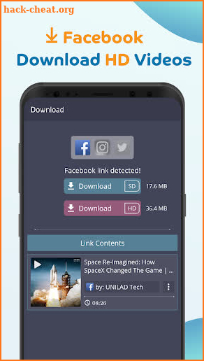 Social Downloader Plus screenshot