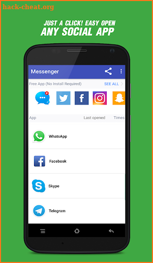 Social Messenger All in One screenshot