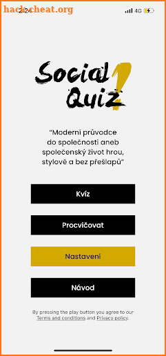 Social quiz screenshot
