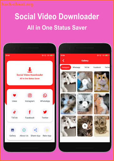 Social Video Downloader: All in One Status Saver screenshot