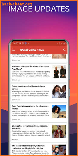 Social Video News screenshot