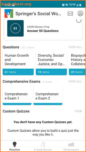 Social Work Licensing Exam Prep screenshot