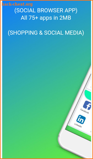 SocialBrowser:-- Shopping,Food,News, Recharge,etc. screenshot