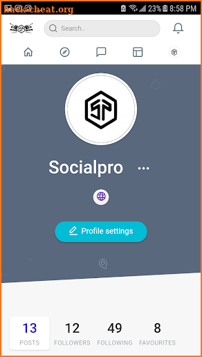 SocialPro screenshot