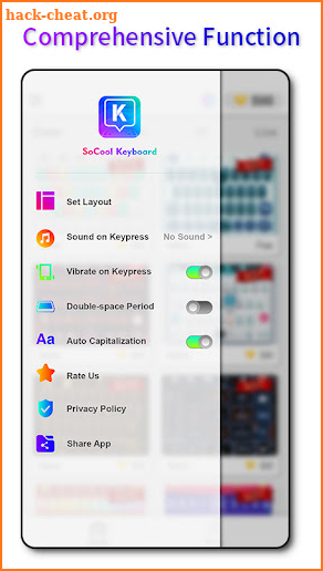 SoCool Keyboard screenshot