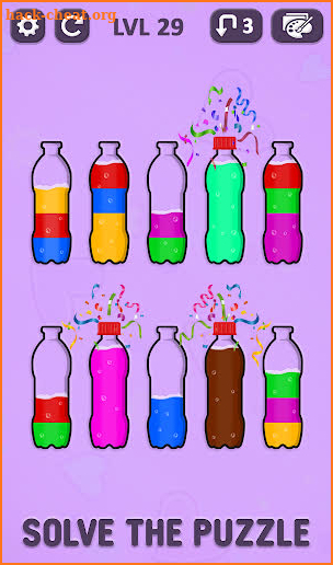 Soda Sort Puzzle - Water Color Sorting - SortPuz screenshot