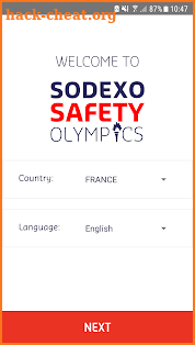 Sodexo Safety Olympics screenshot