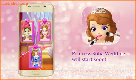 Sofia princess Salon & Dressup screenshot