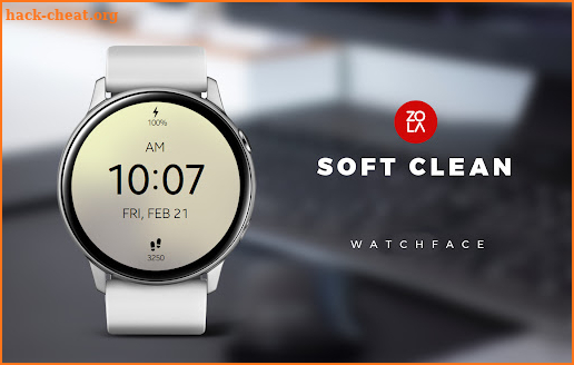 Soft Clean Watch Face screenshot