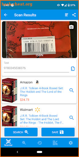 Soft Scan - QR/Barcode Scanner, Price Comparison screenshot