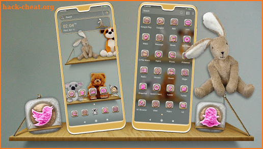 Soft Toys Launcher Theme screenshot