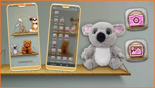 Soft Toys Launcher Theme screenshot