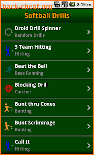 Softball Coaching Drills screenshot