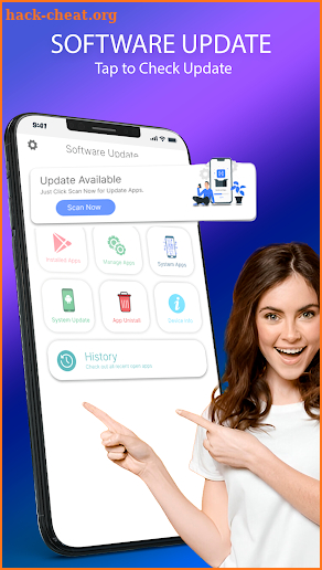 Software Update Phone All Apps screenshot
