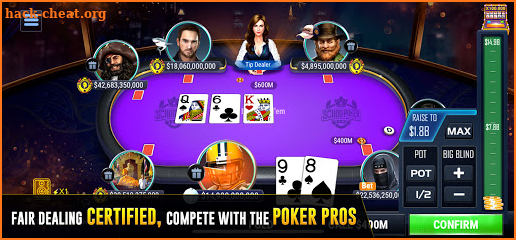 Sohoo Poker : Free Texas Holdem Online Poker Games screenshot